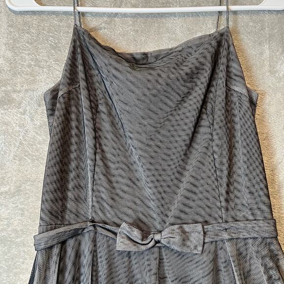 Alexia Admor Sz 4  Black and White Tulle‎ Sleeveless Dress Women's - Picture 3 of 6